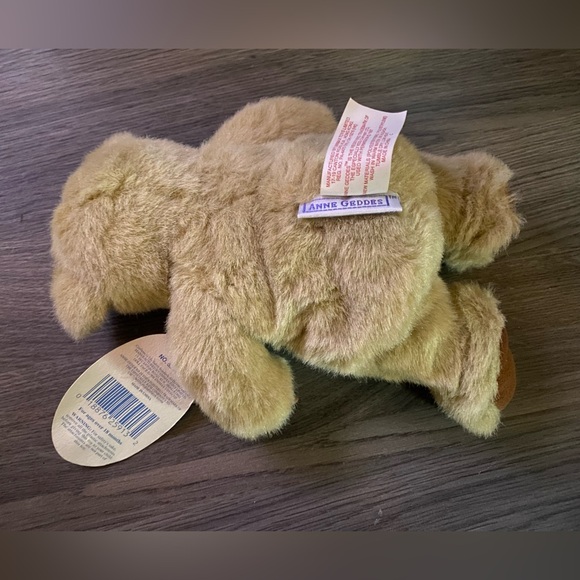 Plush Tan Bear Doll with Baby Face - Picture 3 of 3